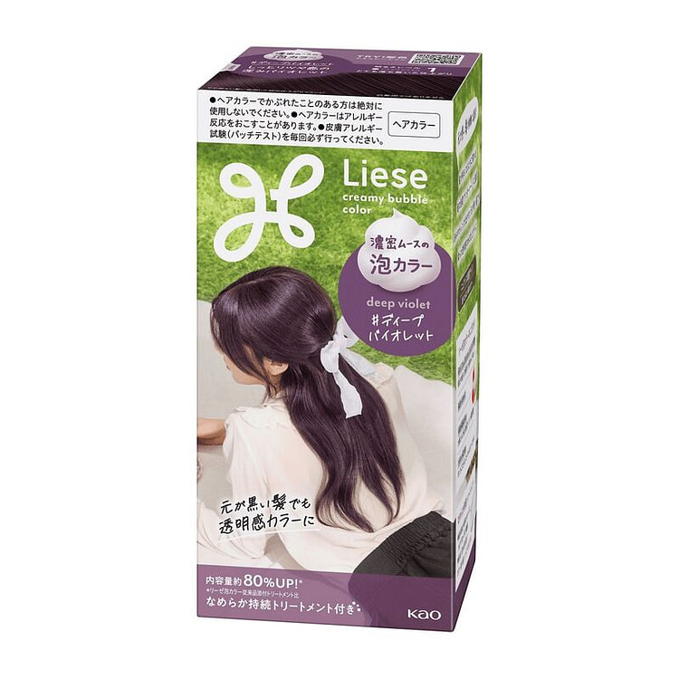 Kao Liese Prettia Foam Color Deep Violet 115mL 115 ml