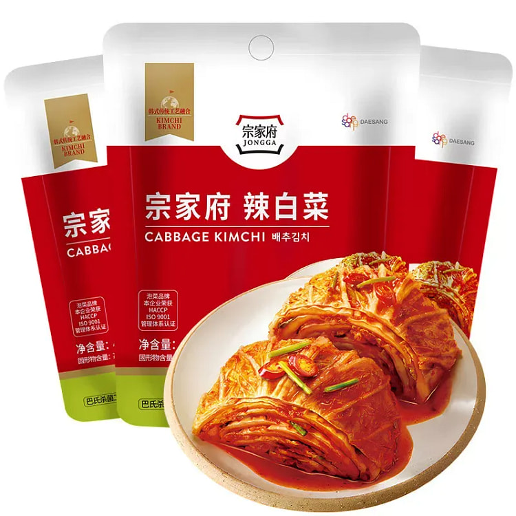 Zongjiafu spicy cabbage 40g*1 bag 40 g