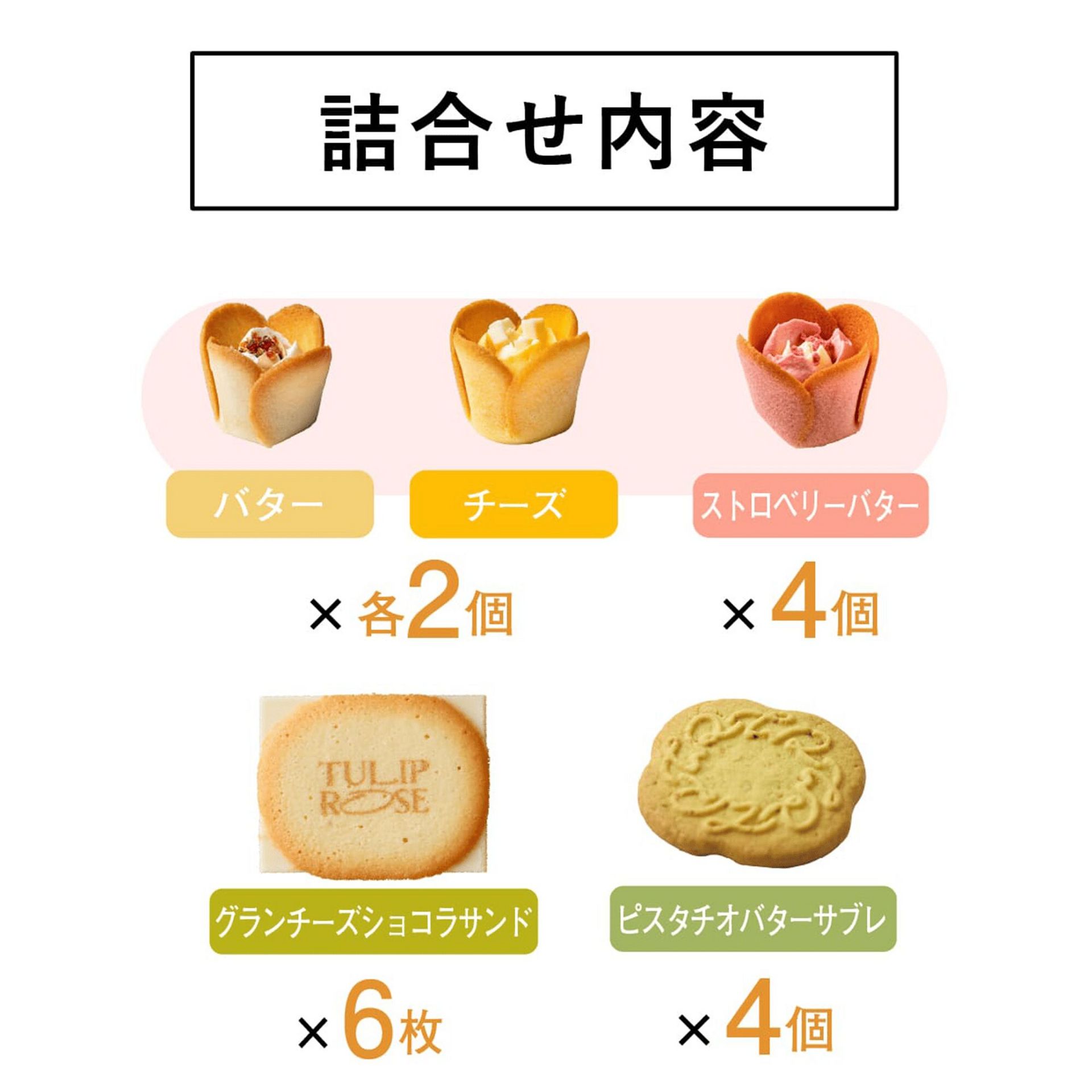 ちゅーりっぷさん専用 TOKYOチューリップローズ アソートギフト 18個入 1 個 - Weee!
