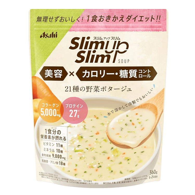 ASAHI Slim Up Vegetable Soup 360 g
