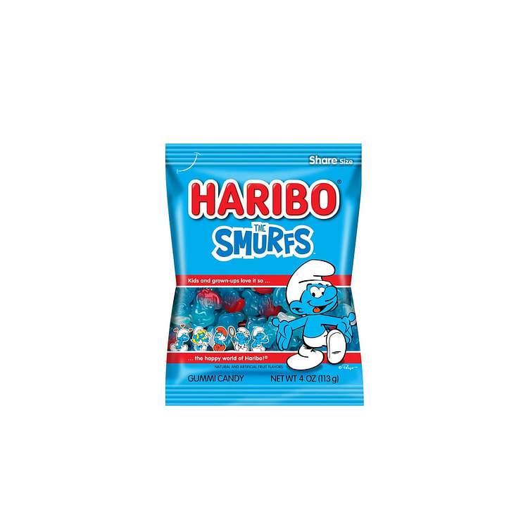 Haribo Smurfs 4oz