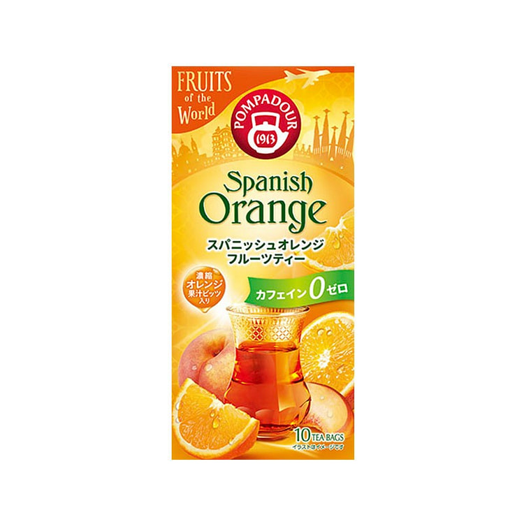Tea Boutique Spain Orange Tea 10 bags