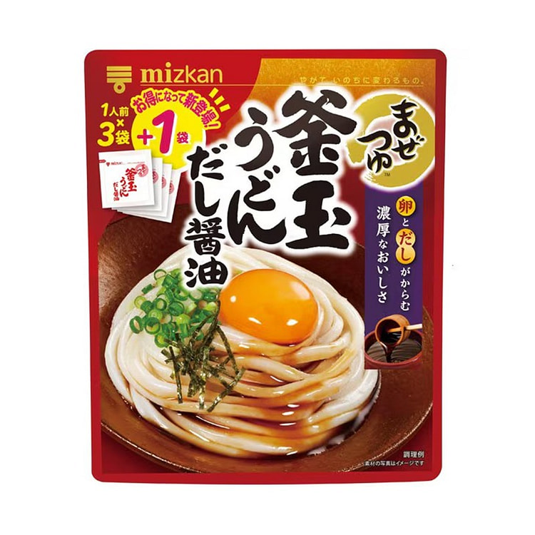 Mitsukan 乌冬面高汤酱油 29g x 4袋