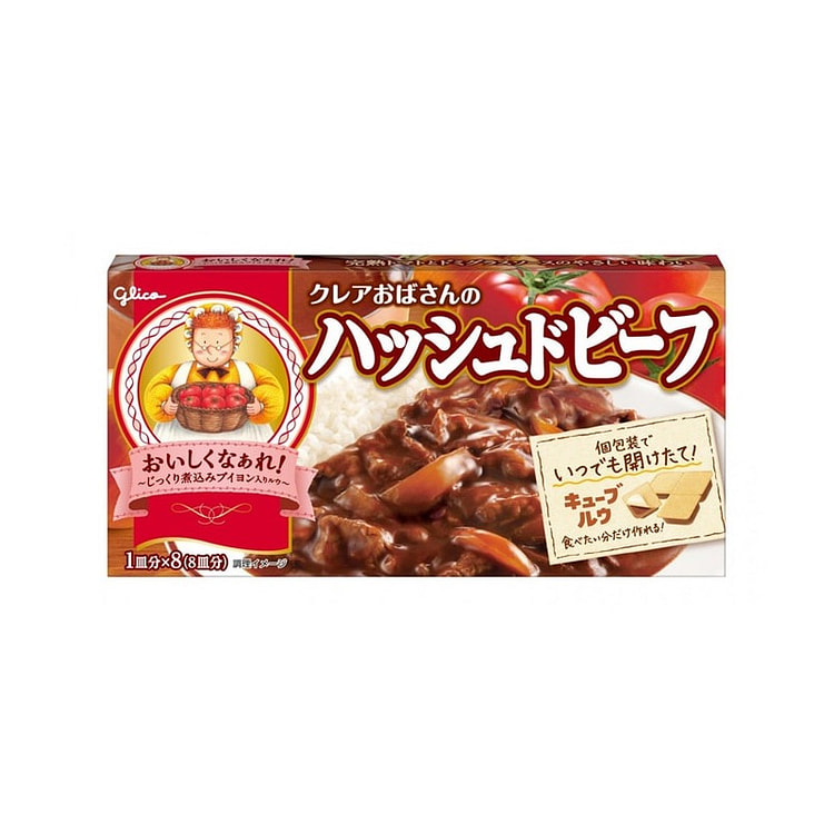 格力高 碎牛肉味炖菜 咖喱块 8块