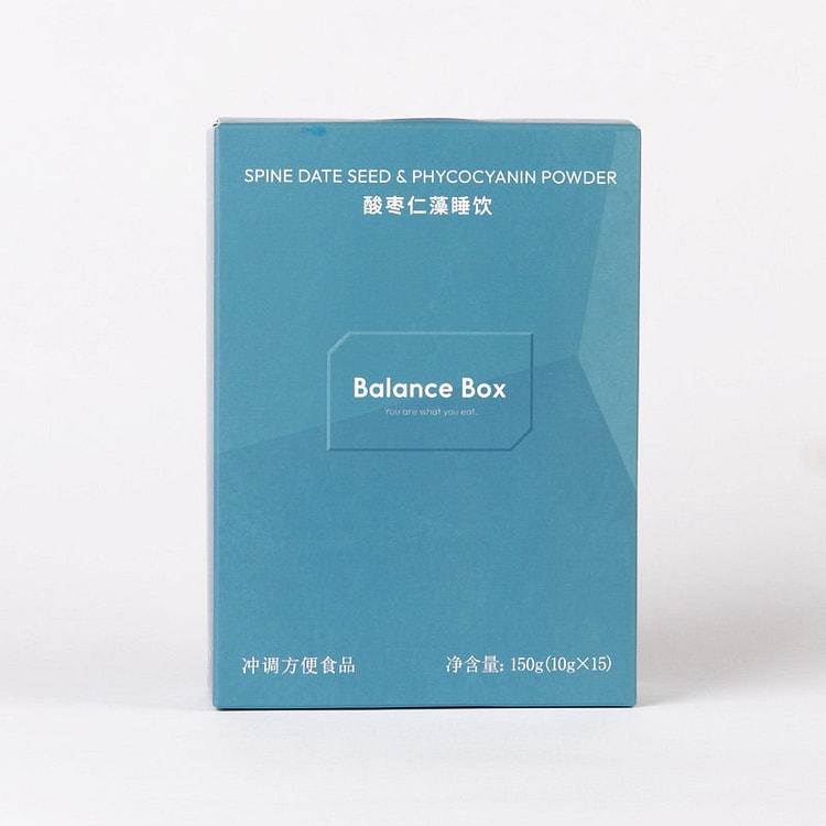 均衡小站酸枣仁茯苓茶藻睡饮藻蓝蛋白粉睡眠伴侣养生茶 150 克