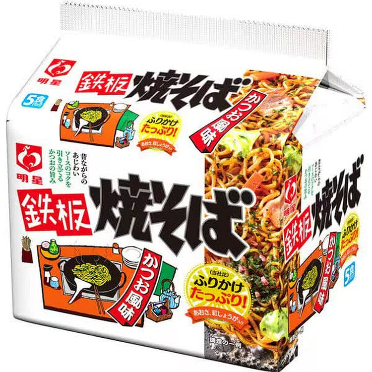Myojo Teppan Yakisoba Bonito Flavor 5-Pack