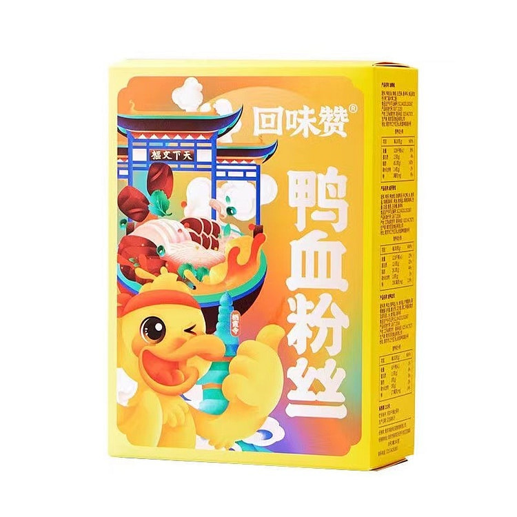 回味赞正宗南京鸭血粉丝汤239g