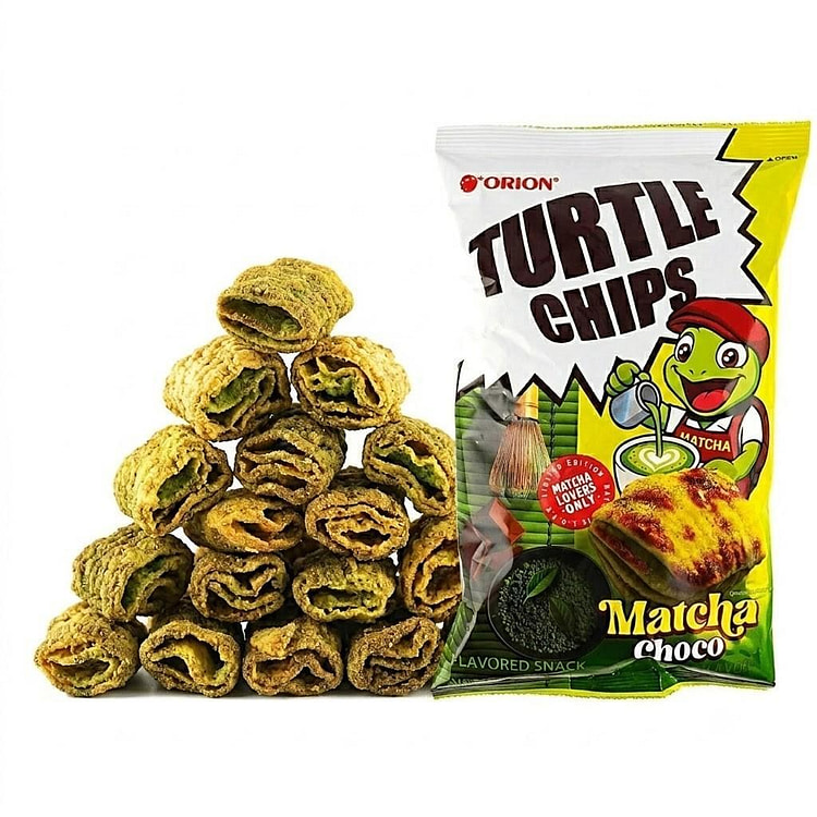 Turtle Chips Matcha Choco 5.64oz 6ct 1 each