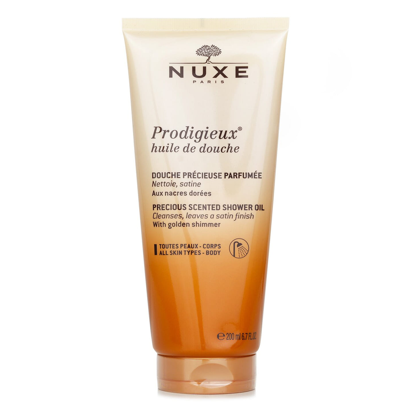 Nuxe Prodigieux Precious Fragrance Shower Oil 200 ml