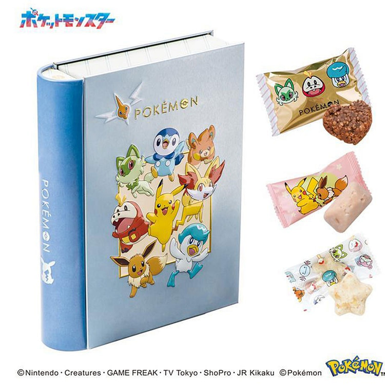 マイネローレン ポケモンデザイン スイーツブック缶(ポケモン)9個/