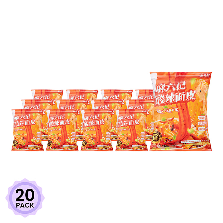 Maliuji Sour and Hot Noodle 122 g*20 pack