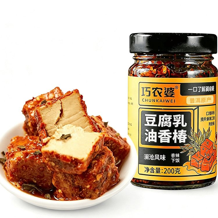 200g of Chinese toon fermented tofu 200 g