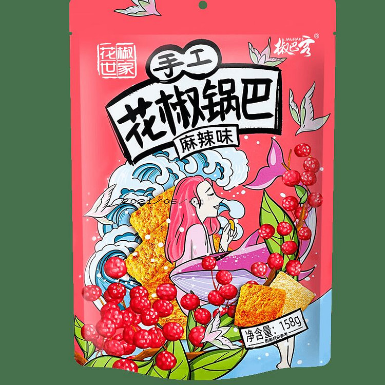 Huajiao Rice Crust Spicy Flavor, 5.57 oz 1 pack