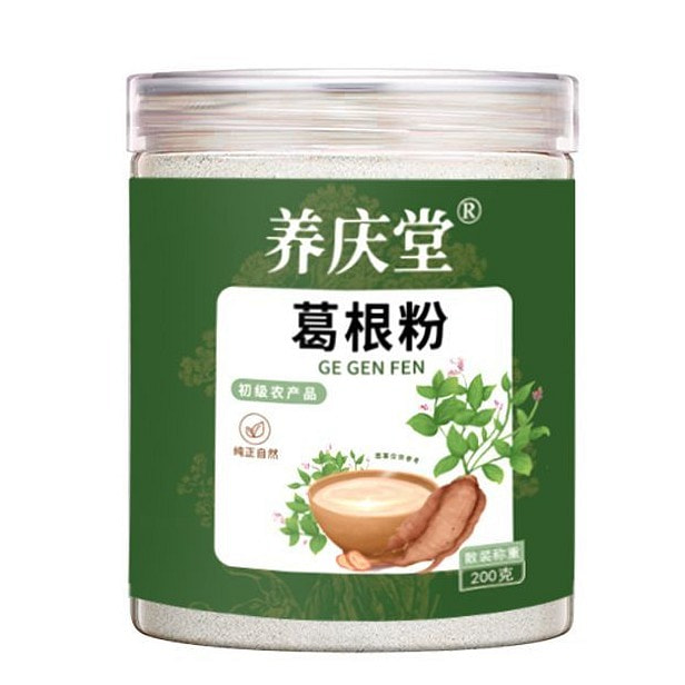 养庆堂葛根粉纯天然老葛根破壁研磨无蔗糖200g 200 克