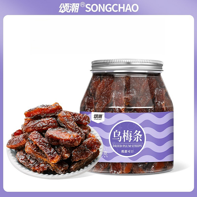 Songchao Versatile Dried Plum Strips 330g*1 can 330 g