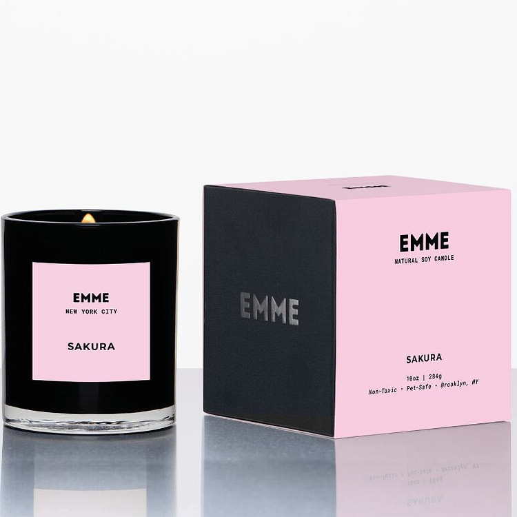 Sakura (Cherry Blossom) Candle Jar 1 each