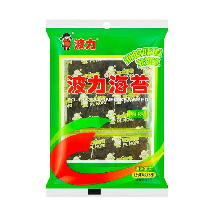 Seasoned Dried Seaweed Snacks 4.5 g