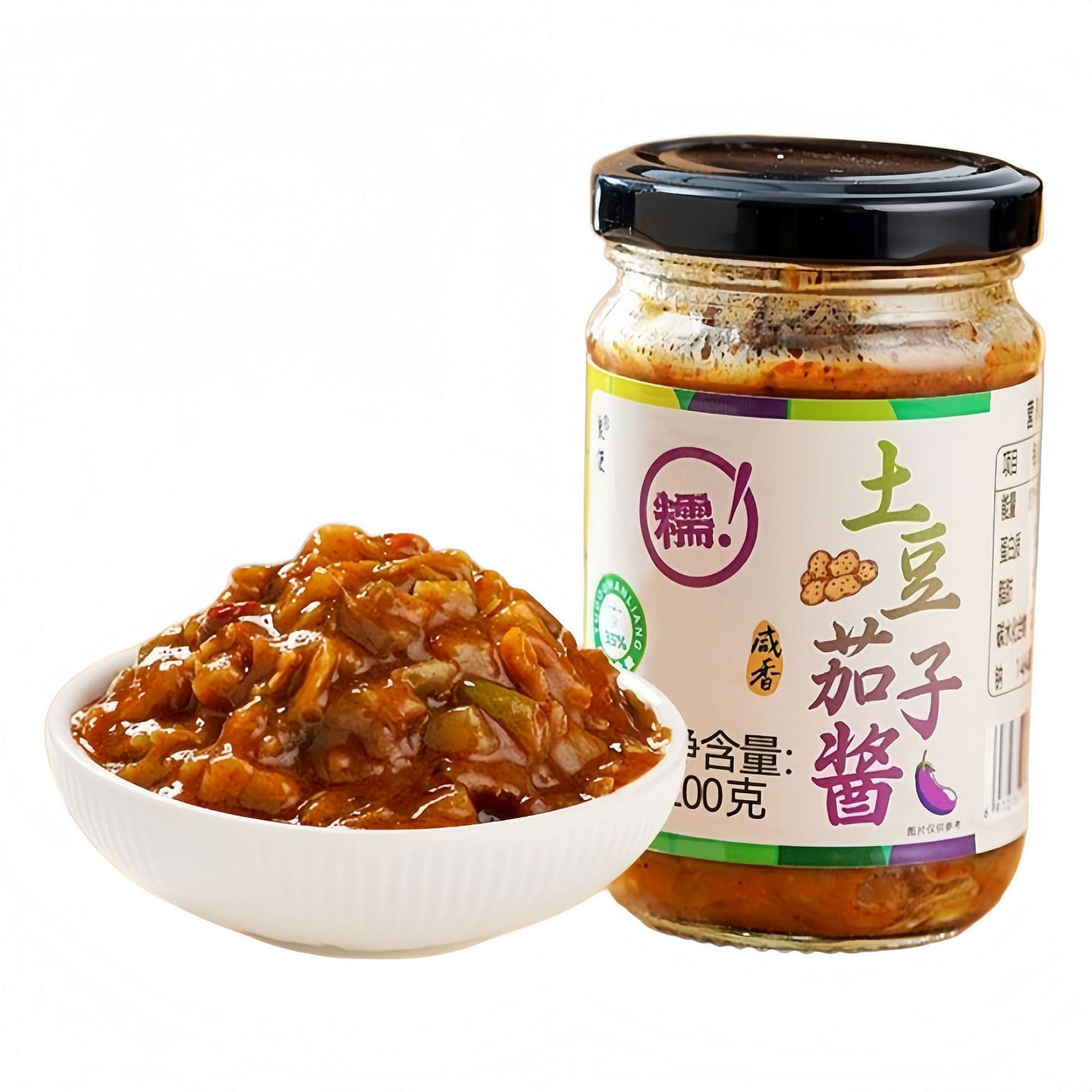 Potato Eggplant Sauce 200g*1 jar 200 g