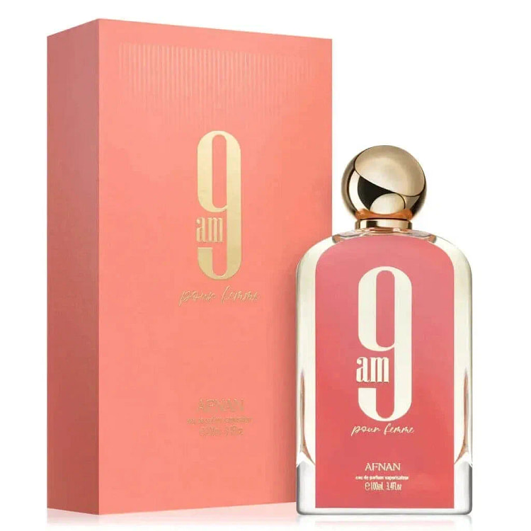 9 AM Pour Femme by Afnan Perfume for Women EDP 3.3 1 bottle