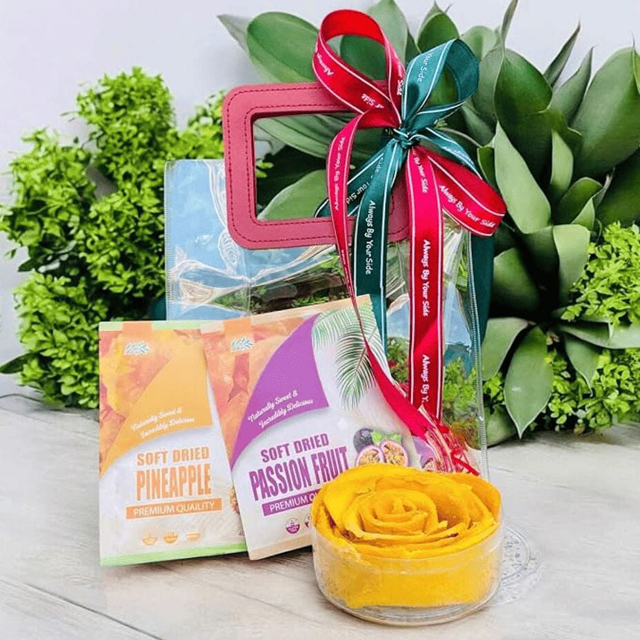 CHAVI Premium Blossom Gift Bag of Tropical Fruit 1 pack