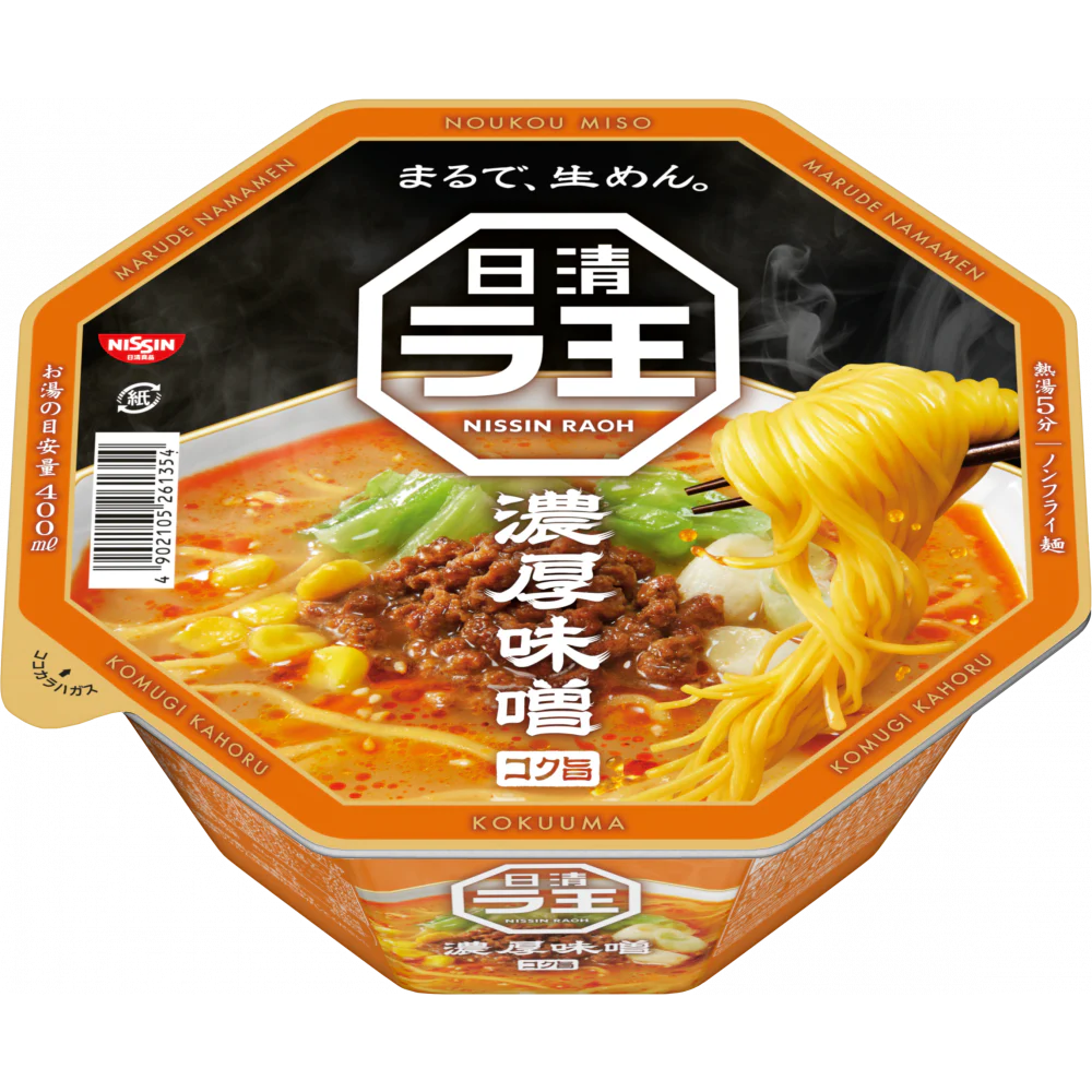 日清拉面 RAOH 味噌猪肉杯汤 118g 1 份
