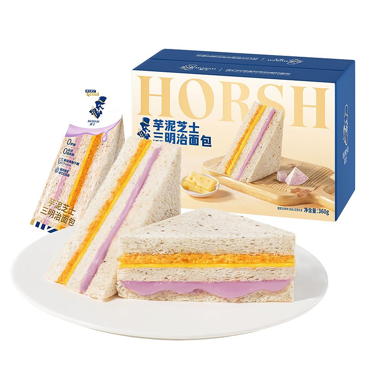 Haus taro cheese sandwich bread 360 g