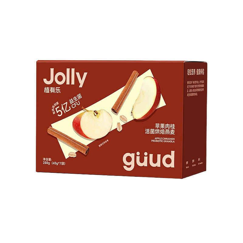 Baked oat, Apple and Cinnamon flavor 280g*1 box 280 g