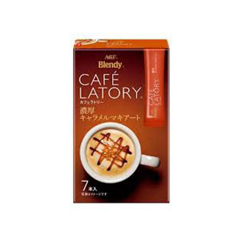 AGF CAFE Caramel Macchiato Coffee 7pcs 1 each
