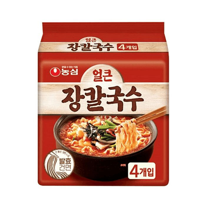 Nongshim Spicy Seafood Jang - 103g x 4 Packs 412 g