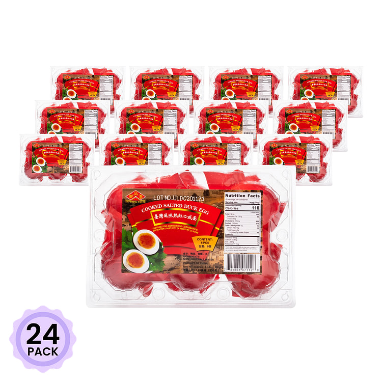 御品香 流油咸鸭蛋 58 克*6 个*24 包