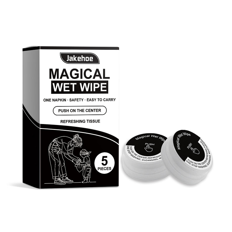 Jakehoe Compression Cleansing Wipes 60g*1 box