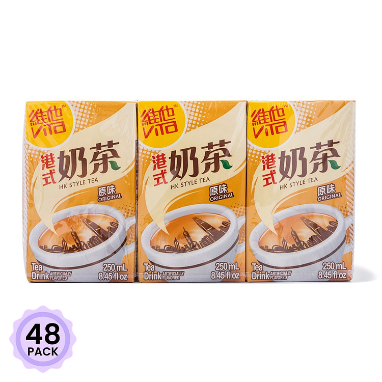 维他 港式奶茶 250 毫升*48 包