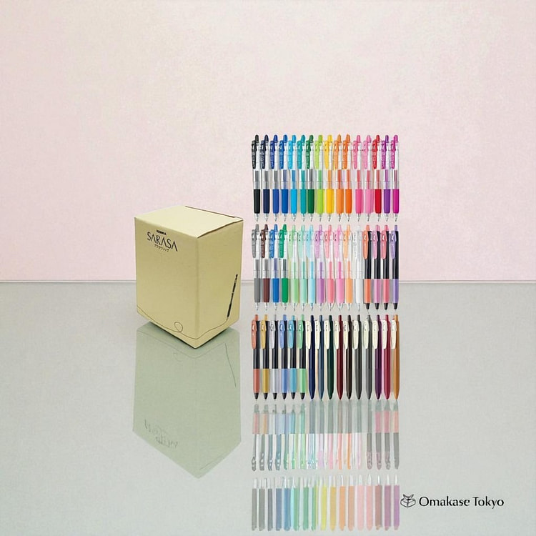 Zebra JJ15-48C-AZ Gel Ballpoint Pen 48 Colors