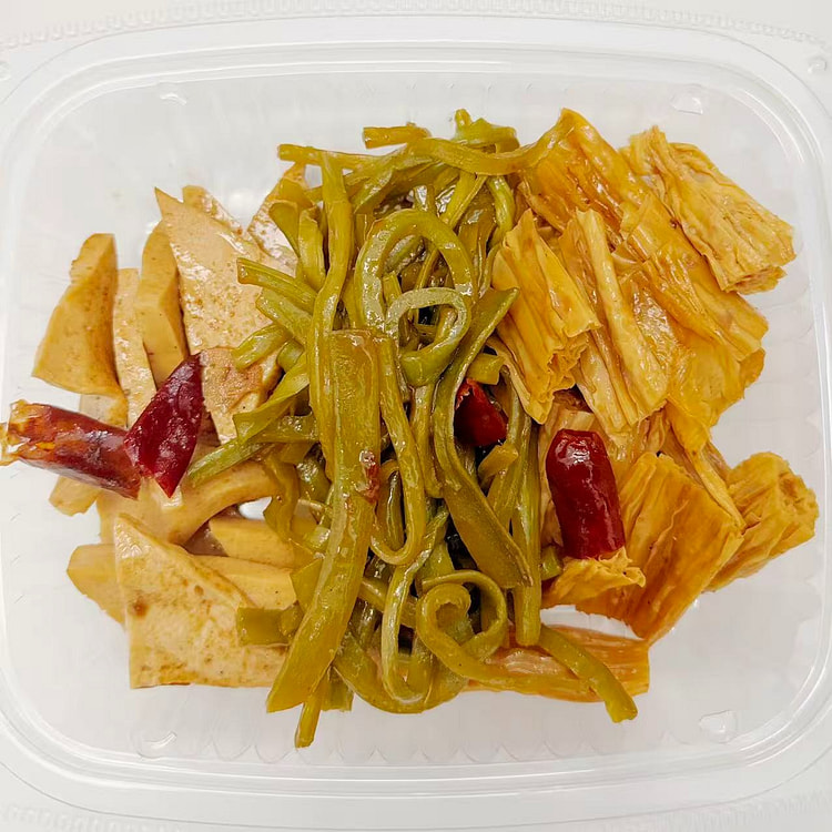辣卤拼盘 千页豆腐+贡菜+腐竹 250g 1 份