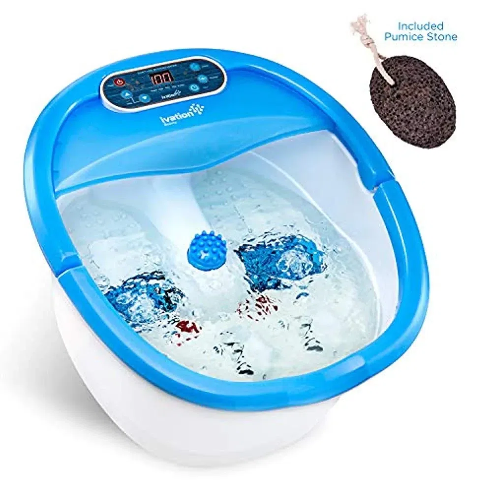 Ivation Multifunction Foot Spa Heated Bath with 1 box
