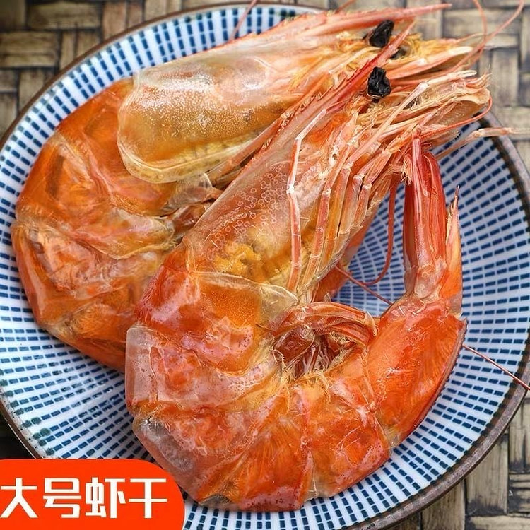 即食烤虾干九节虾干100g 100 克