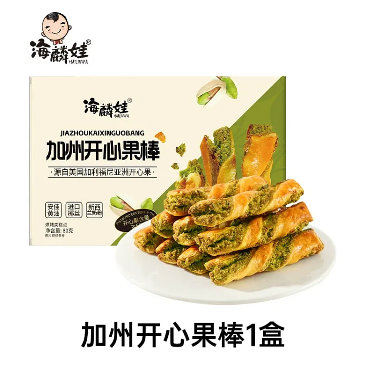 California pistachio sticks 80g*1 box 80 g