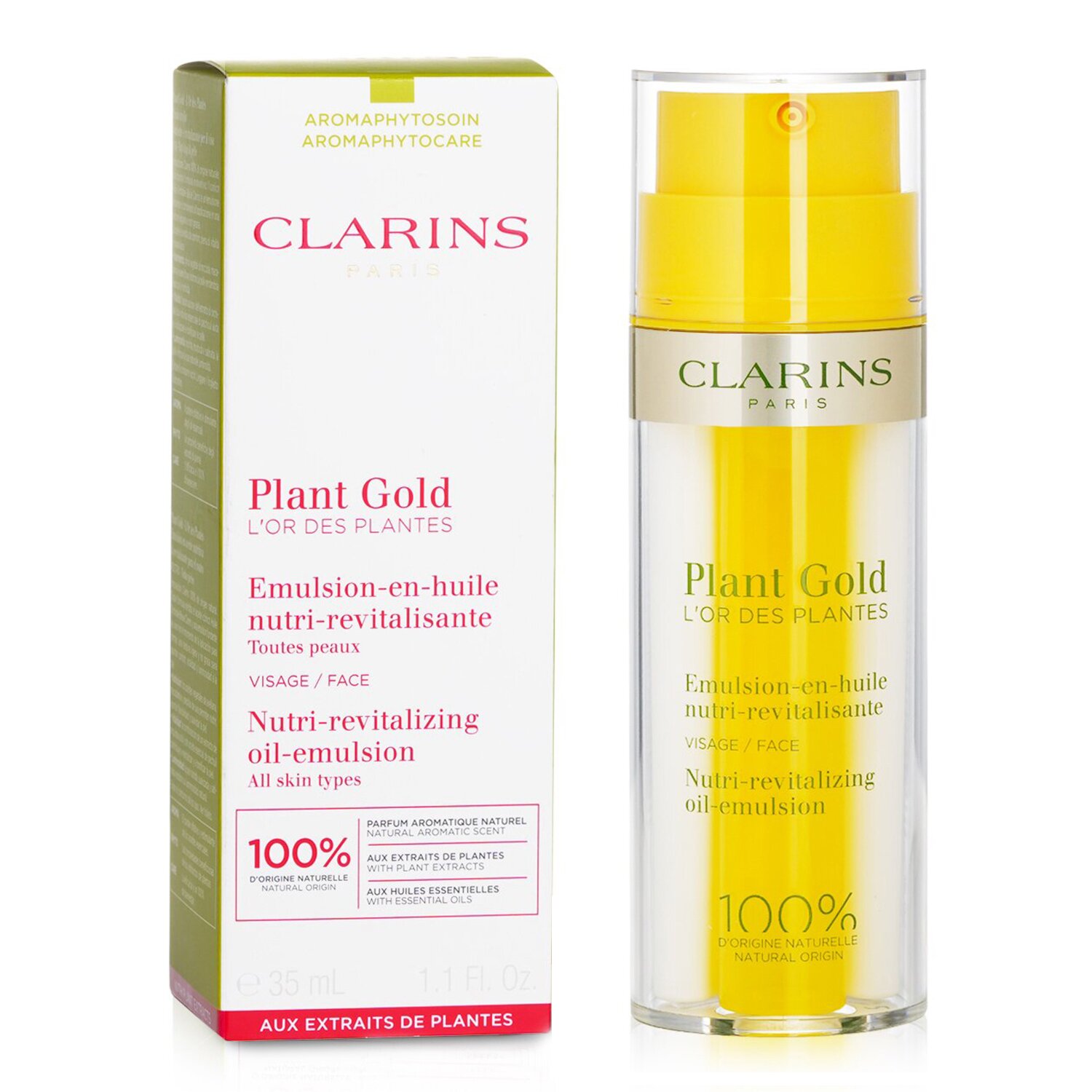Clarins Plant Gold Nutri-Revitalizing Oil-Emulsion 35ml/1.1oz - Weee!