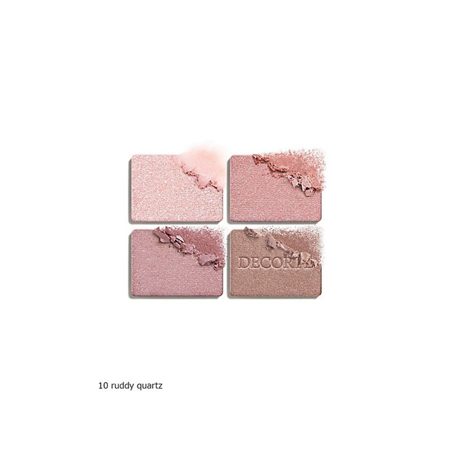 DECORTE アイシャドウパレット 10 ruddy quartz コスメデコルテ / スキンシャドウ デザイニング パレット 10 ruddy