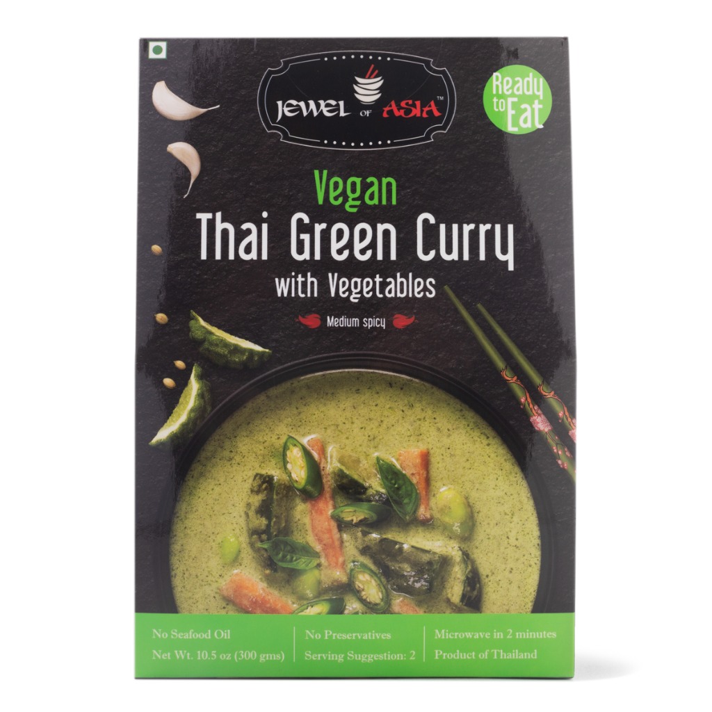 Jewel of Asia Vegan Thai Green Curry with Vegetables 10.5 oz