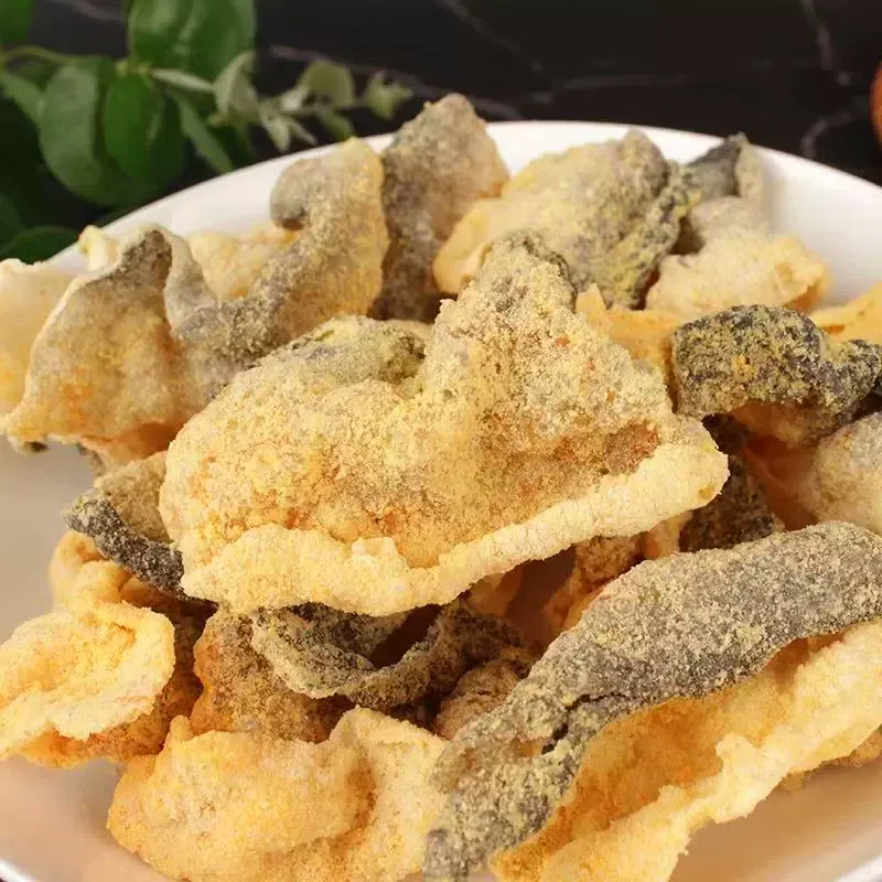 脆鳕鱼皮咸蛋黄味*1袋 100 克