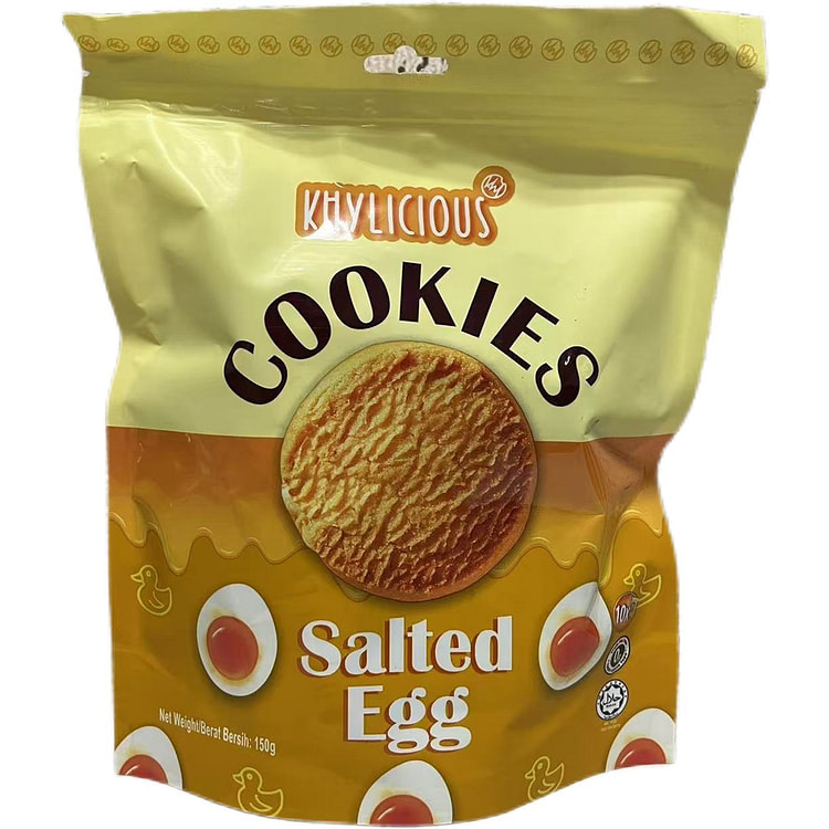 Malaysian salted egg yolk cookie