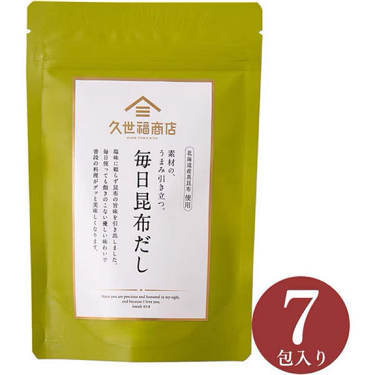 久福商店昆布高汤 6g x 7 袋 1 份