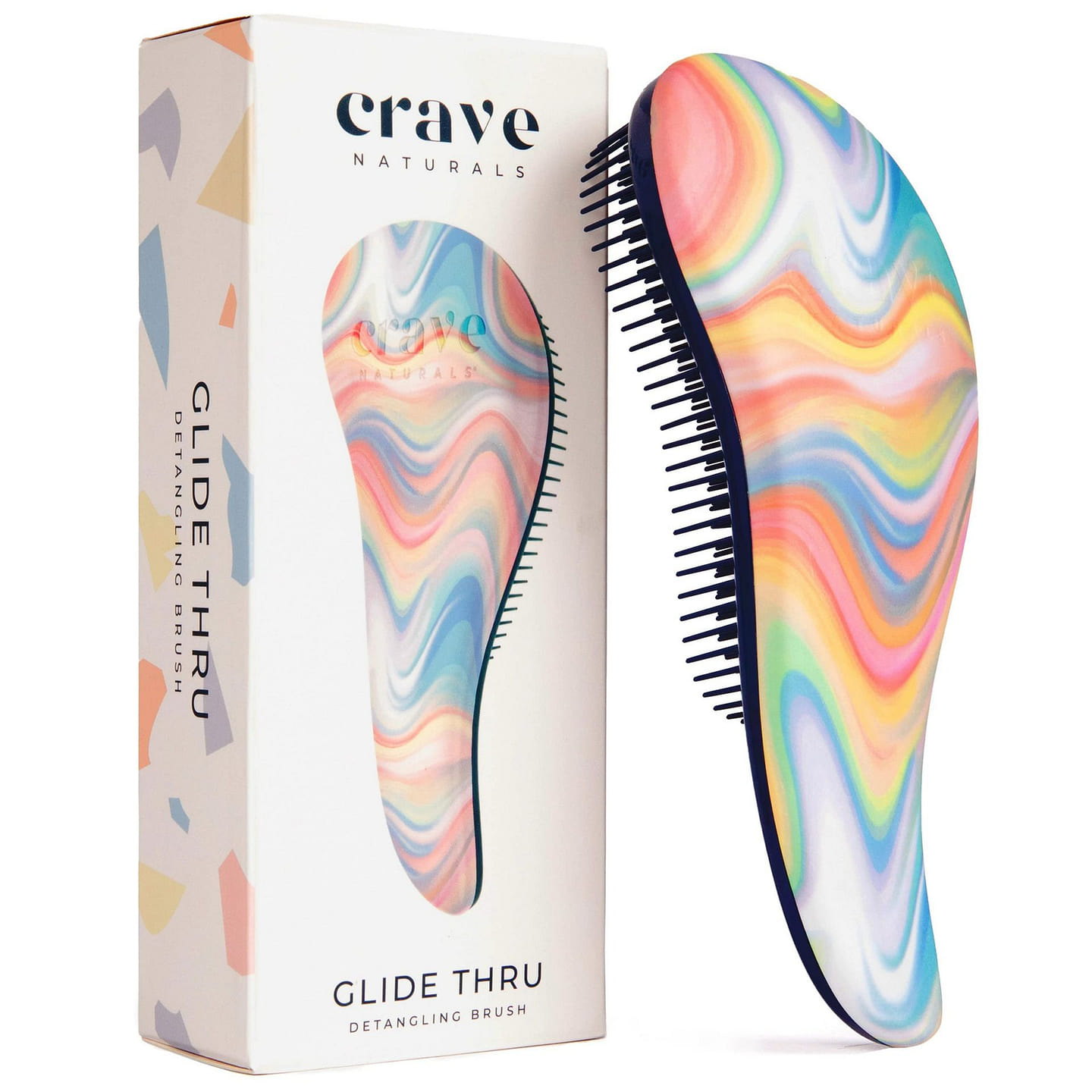 Glide Thru Hair Brush – Detangler Brush for Hair 1 each