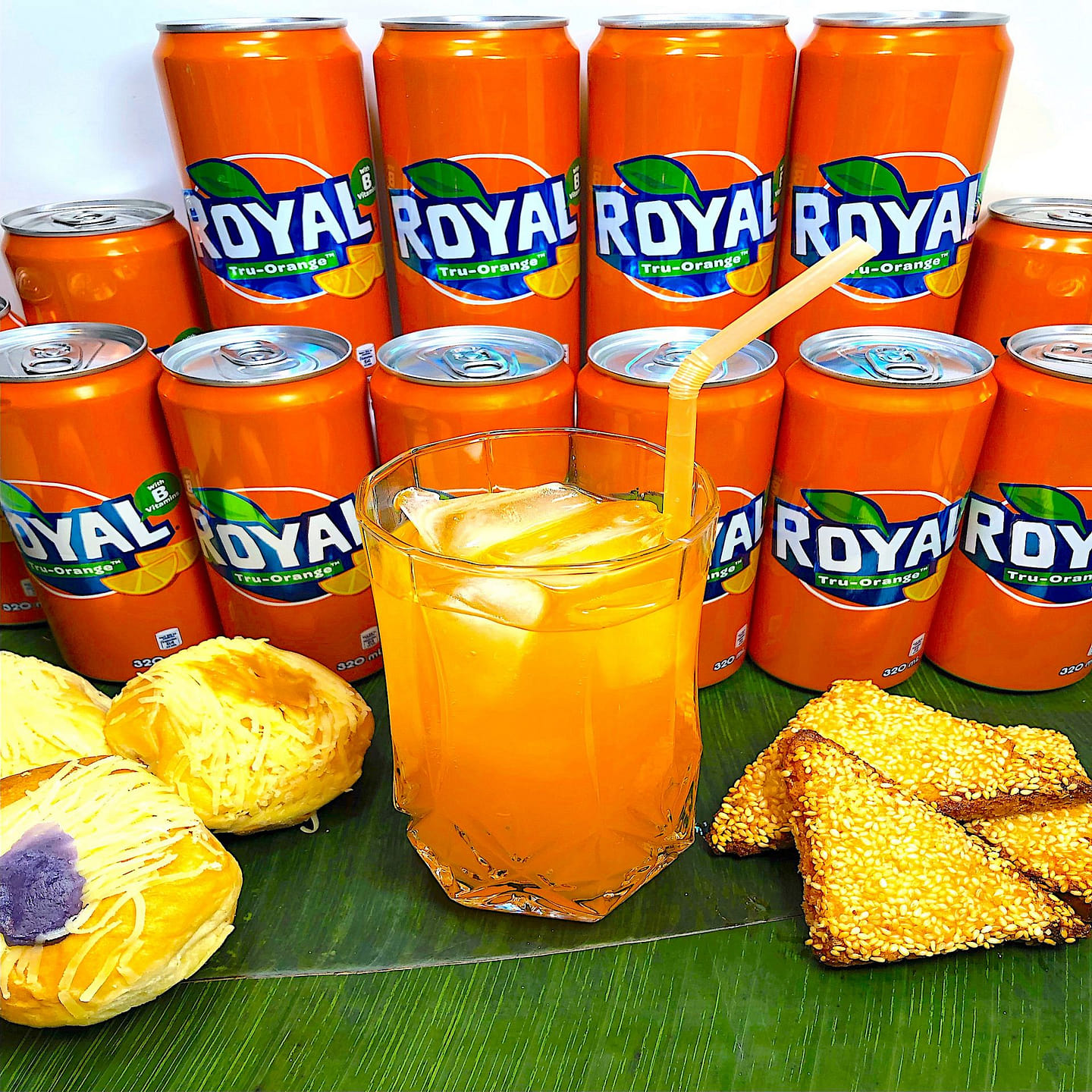 FILIPINO ORANGE SODA REFRESHING DELICIOUS! 320 밀리리터