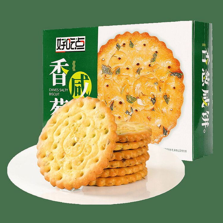 Haochidain Savory Scallion Thin Crisps (480g) 480 g