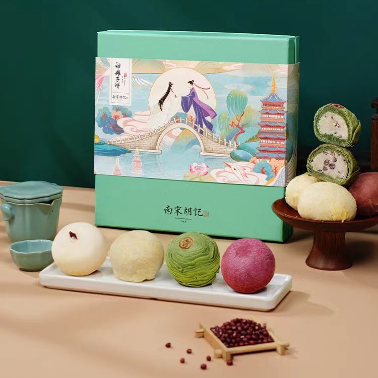 ◆ 甘い物 The Southern Song Dynasty Hu Ji white cake 360g* box 6