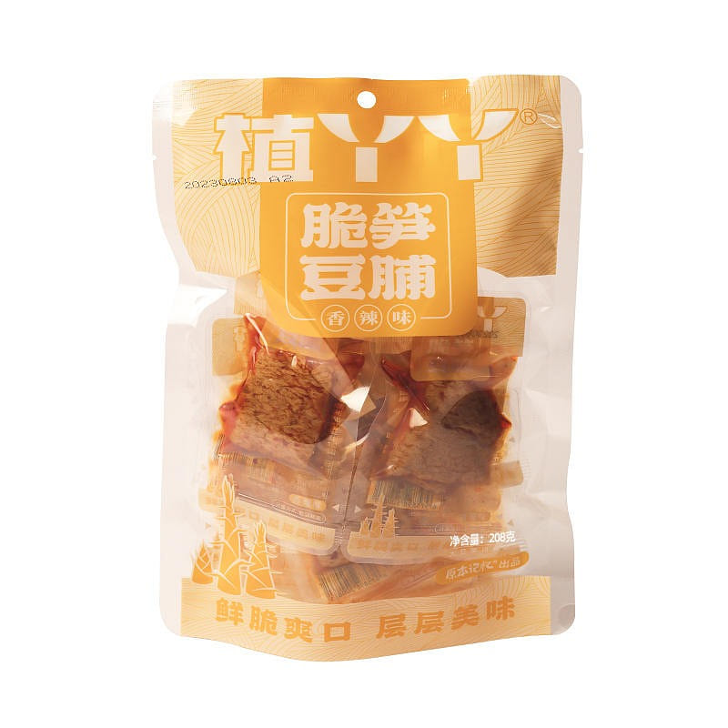 Original memory crisp bamboo shoots and bean curd spicy Hunan specialty 208 g