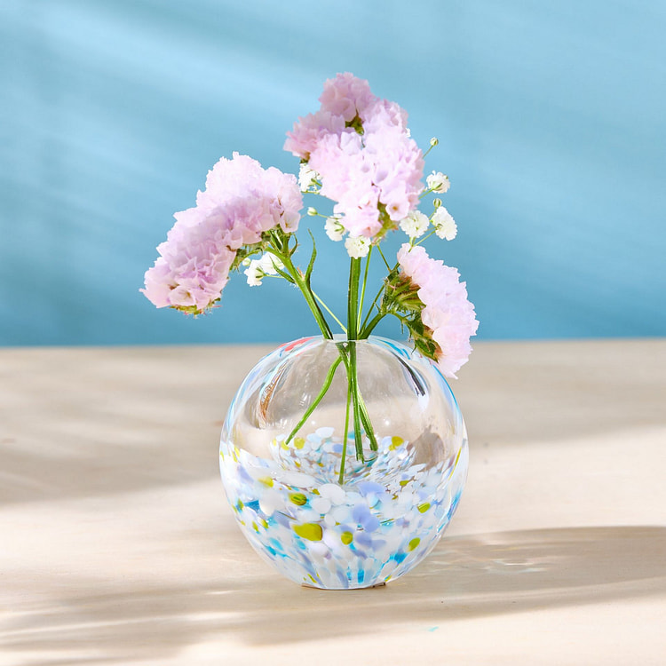 斑纹光一林扎子花瓶