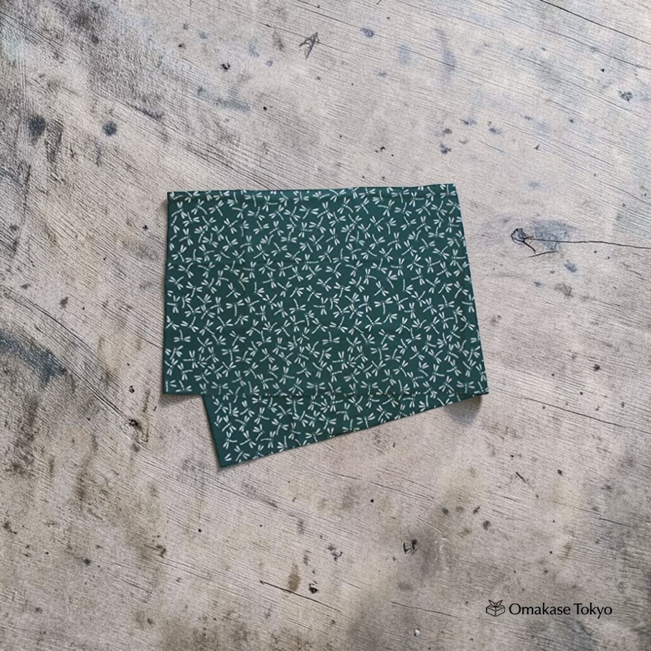Kendo Mask Towel-Forest Green 90 g